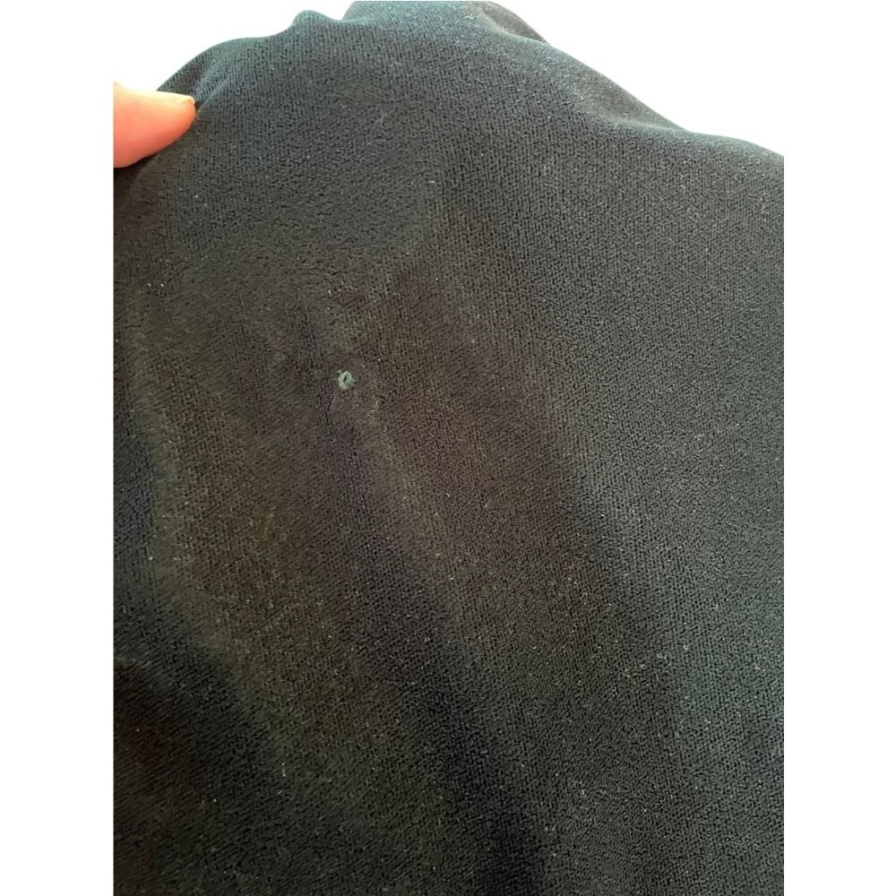 Lauren Ralph Lauren Plus Size 18W Green Velvet Faux Wrap Cocktail Dress - Picture 13 of 13